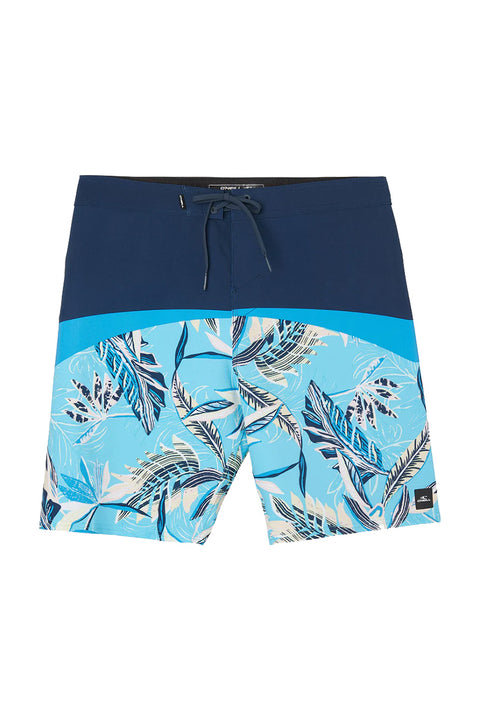 O'Neill Hyperfreak Tech Block 20" Boardshorts - Sky - Front