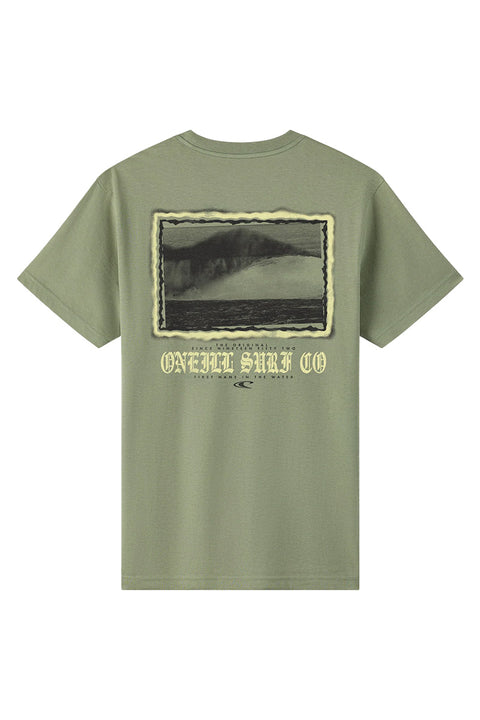 O'neill Isolate Classic SS Tee - Sage- Back