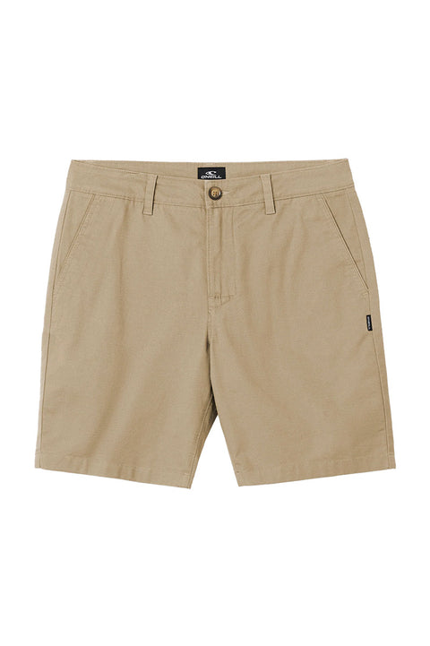 O'neill Jay Stretch 18" Short - Khaki- Front not on model