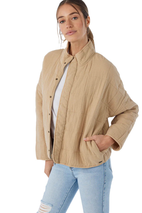 O'Neill Mabeline Jacket - Khaki - Side