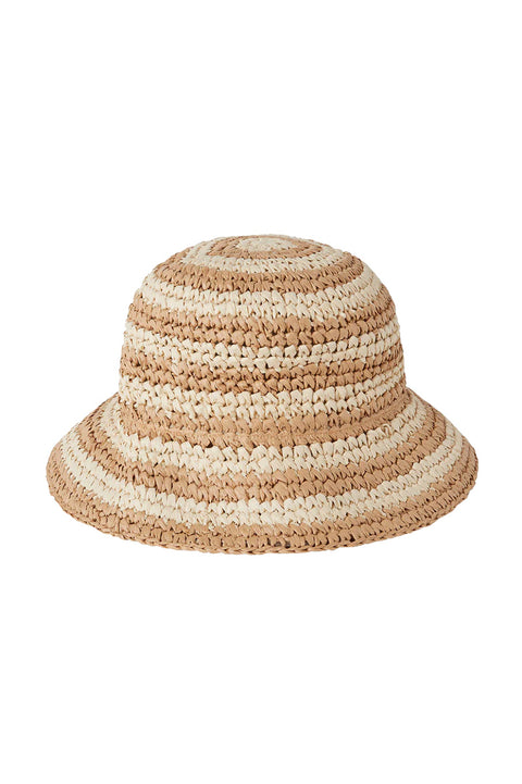 O'Neill Mundaka Stripe Hat - Natural - Back