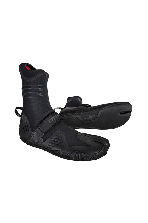 O'Neill Psycho Tech 5mm+ Split Toe Boot - Black