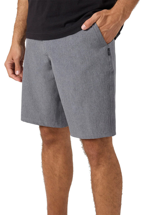 O'neill Reserve Heather 21" Short - Heather Grey- Side
