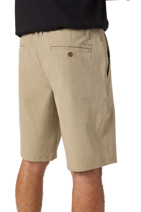 O'neill Reserve Heather 21" Short - Heather Khaki- Back