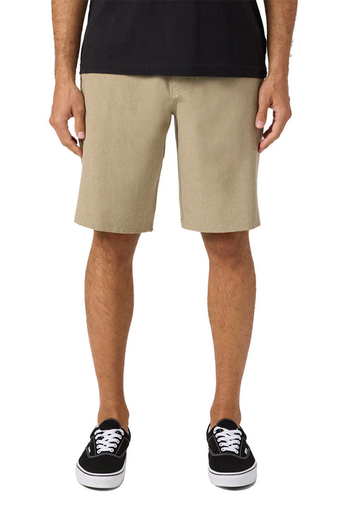 O'neill Reserve Heather 21" Short - Heather Khaki- Front
