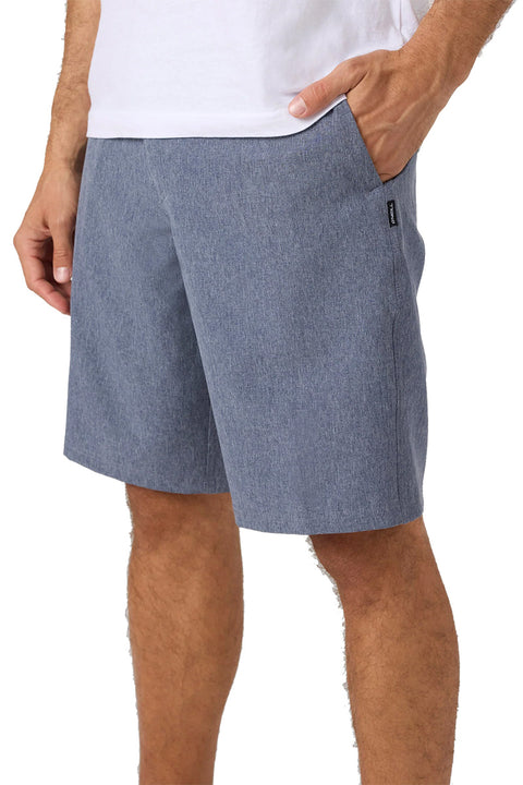 O'neill Reserve Heather 21" Short - Heather Navy- side