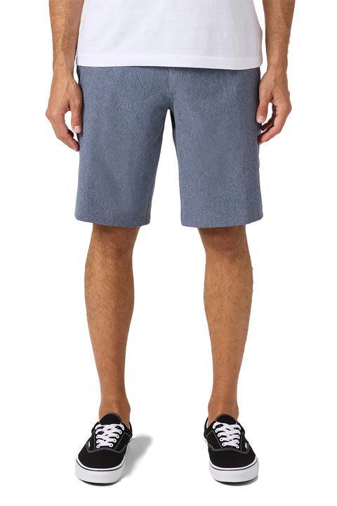 O'neill Reserve Heather 21" Short - Heather Navy- Front