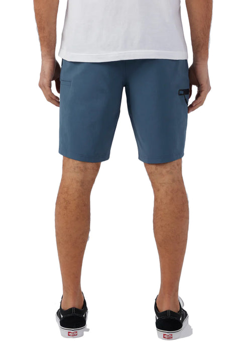 O'Neill Trvlr Expedition 20" Hybrid Shorts - Cadet Blue - Back