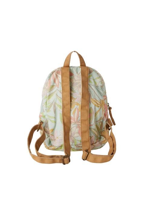O'Neill Valley Dalia Floral Mini Backpack - Skylight - Back