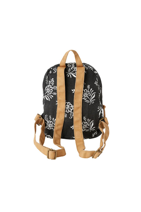 O'Neill Valley Nadia Paisley Mini Backpack - Black - Back