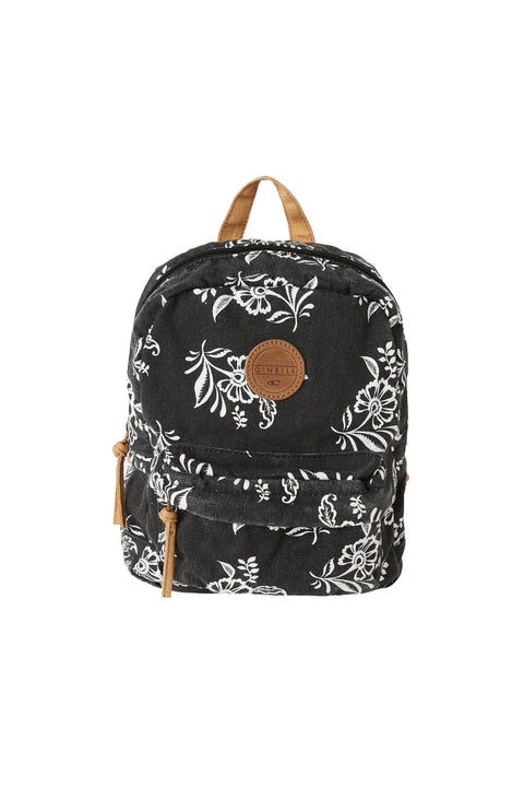 O'Neill Valley Nadia Paisley Mini Backpack - Black