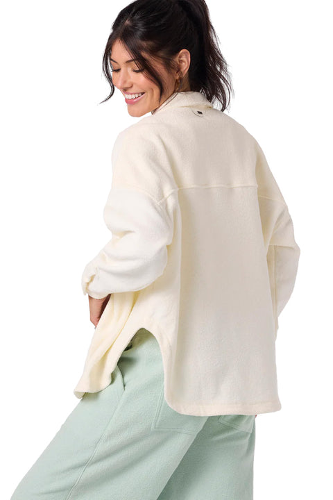 O'Neill Wavelength Fleece Jacket - Winter White - Back
