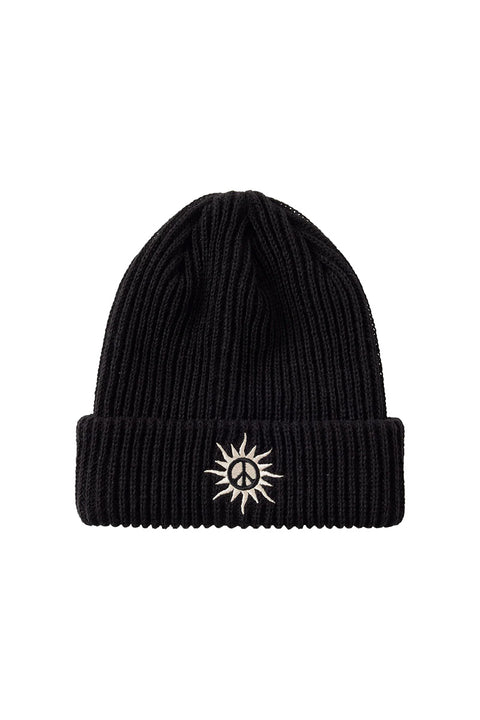 O'Neill Market Embroidery Beanie - Black- Front