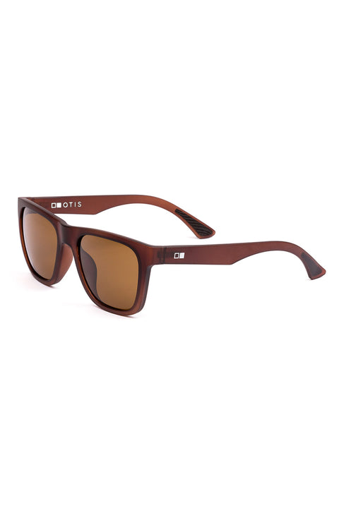 Otis Strike Sport Sunglasses - Matte Espresso / Brown - Side