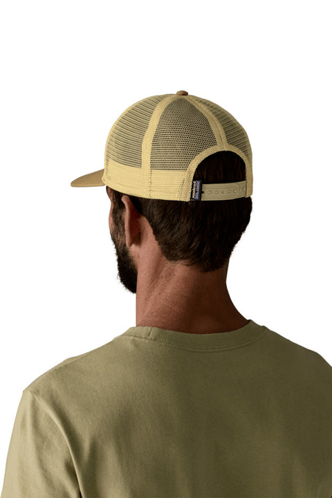 Patagonia Flying Fish LoPro Trucker Hat - Flying Fish Fork: Bobcat Brown