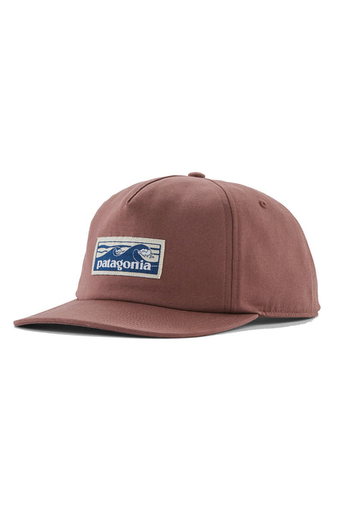 Patagonia Boardshort Label Funfarer Cap - Dulse Mauve- Front