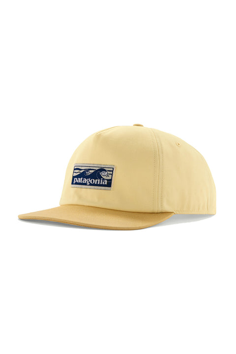 Patagonia Boardshort Label Funfarer Cap - Buttercup Yellow- Front