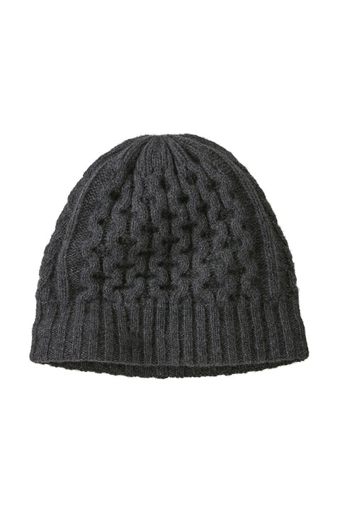 Patagonia Coastal Cable Beanie - Noble Grey- Front