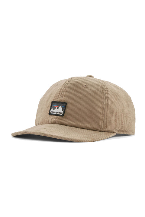 Patagonia Corduroy Cap - '73 Skyline: Seabird Grey- Front
