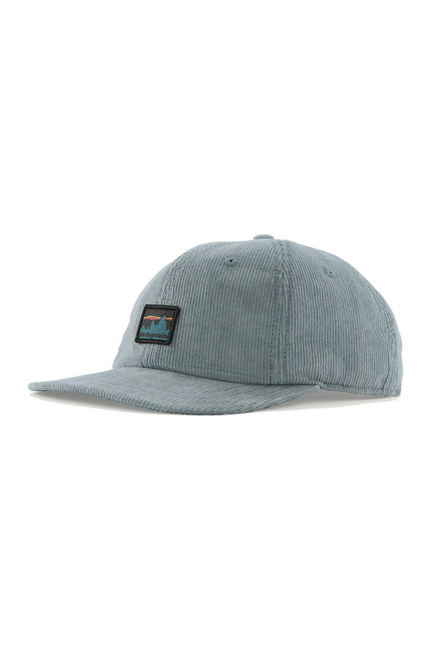 Patagonia Corduroy Cap - '73 Skyline: Thermal Blue- Front