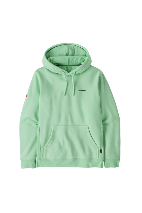Patagonia Fitz Roy Icon Uprisal Hoody - Rinsed Green- Front
