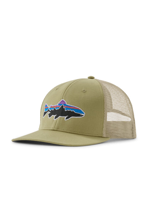 Patagonia Fitz Roy Trout Trucker Hat - Gumtree Green