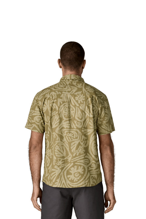 Patagonia Men's Back Step Shirt - Earthen: Weathered Stone - Back