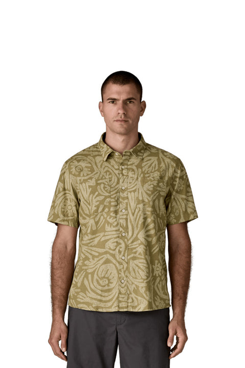 Patagonia Men's Back Step Shirt - Earthen: Weathered Stone