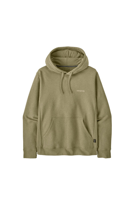 Patagonia Men's Boardshort Logo Uprisal Hoody - Gumtree Green - Front