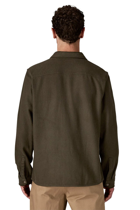 Patagonia Men's Fjord Loft Shirt - Otter Brown - Back