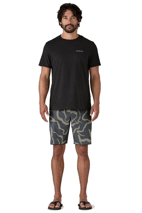 Patagonia Men's Hydrolock Boardshorts 2.0 - Tiger Tracks Camo: Forge Grey- Front