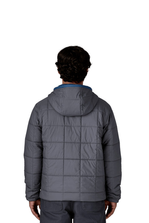Patagonia Men's Light Gust Hooded Pullover - Smolder Blue - Back