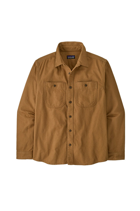 Patagonia Men's Point Reyes Canvas Shirt - Nest Brown