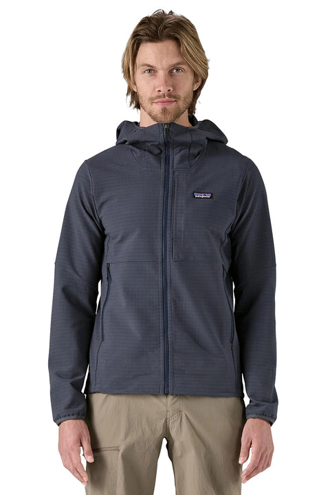 Patagonia Men's R1 TechFace Hoody - Smolder Blue