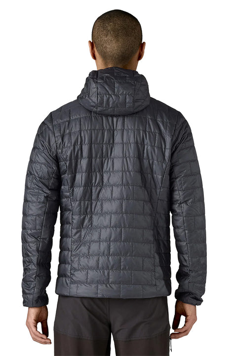 Patagonia Men's Nano Puff Hoody - Smolder Blue - Back