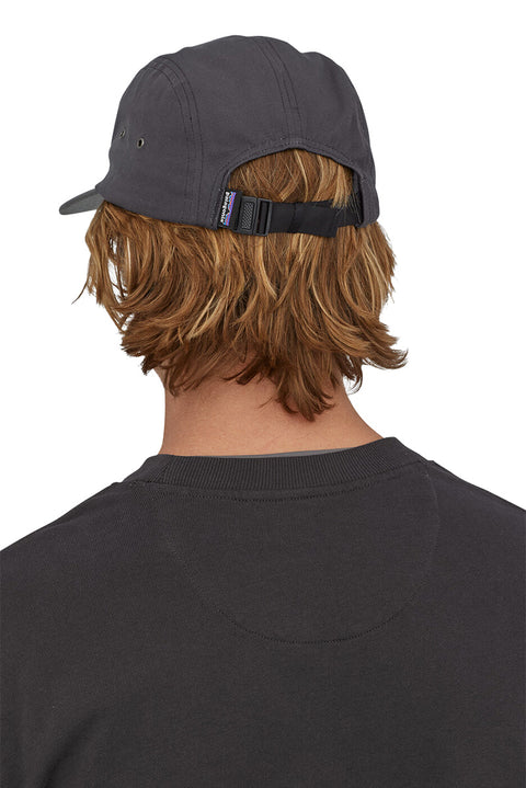 Patagonia P-6 Label Maclure Hat - P-6 Label: Ink Black- Back on model