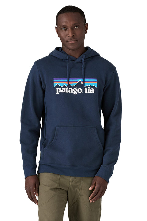 Patagonia P-6 Logo Uprisal Hoody - New Navy- Front