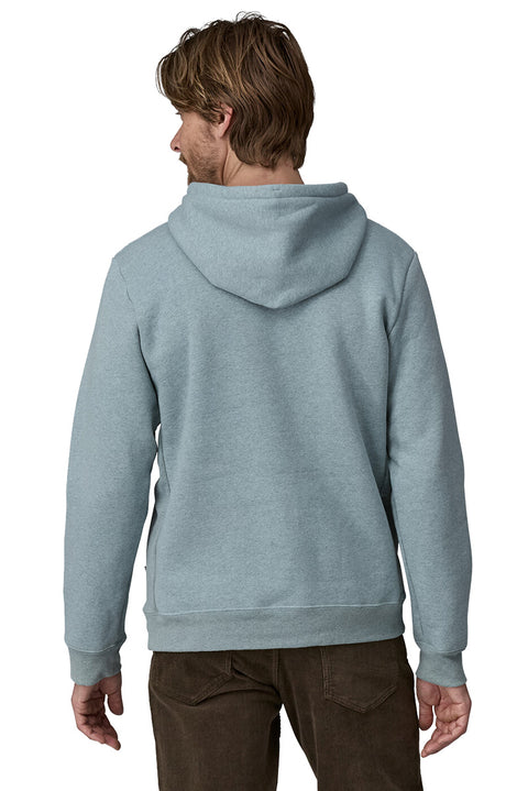 Patagonia P-6 Logo Uprisal Hoody - Thermal Blue- Back