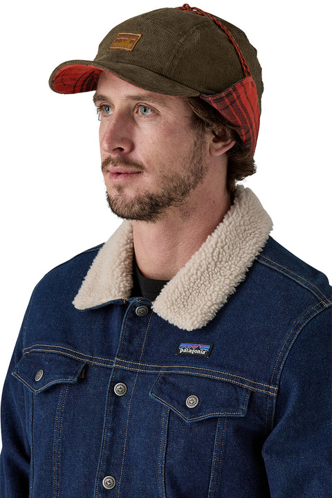 Patagonia Ranger Earflap Cap Dark Walnut Moment Surf Company