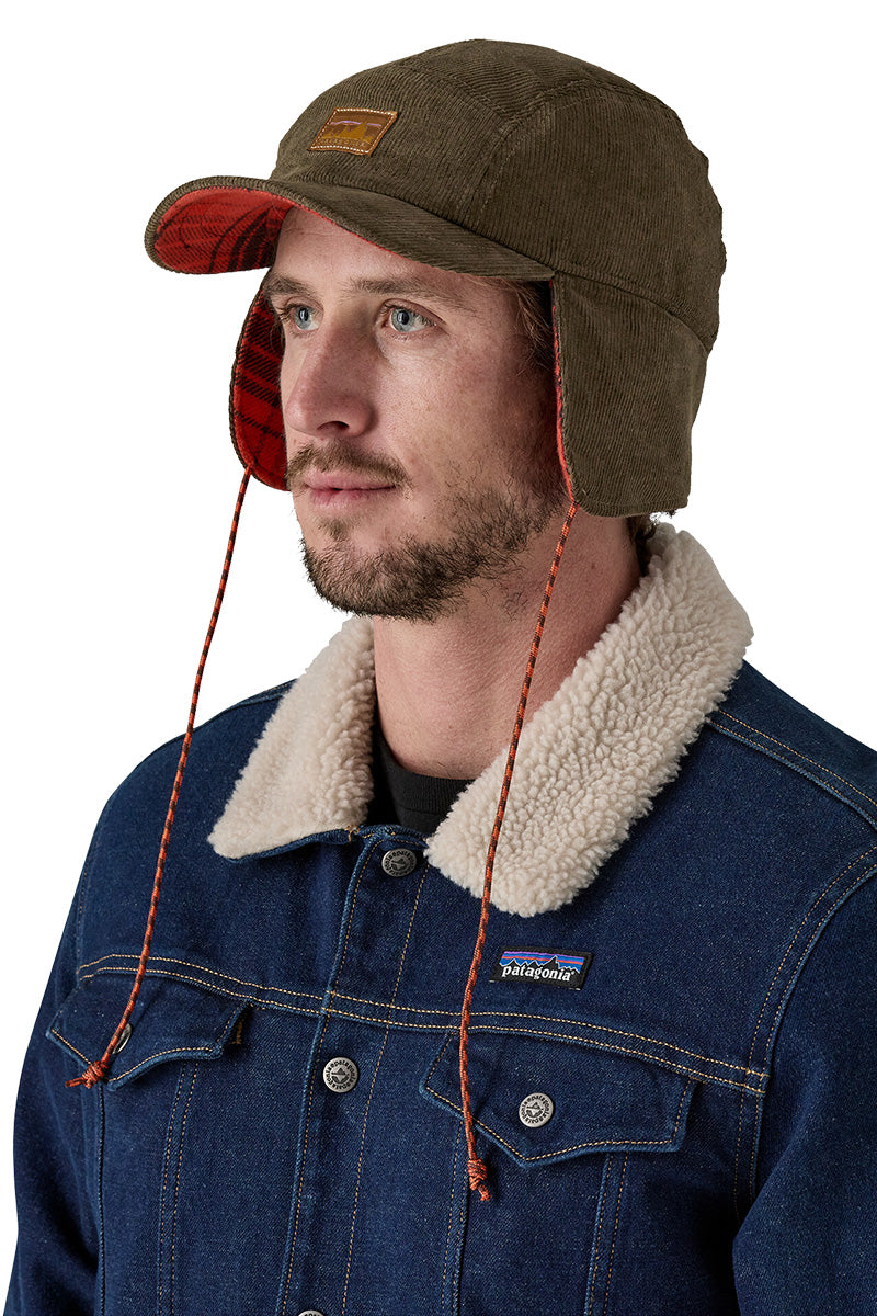 Patagonia Ranger Earflap Cap - Dark Walnut | Moment Surf Company