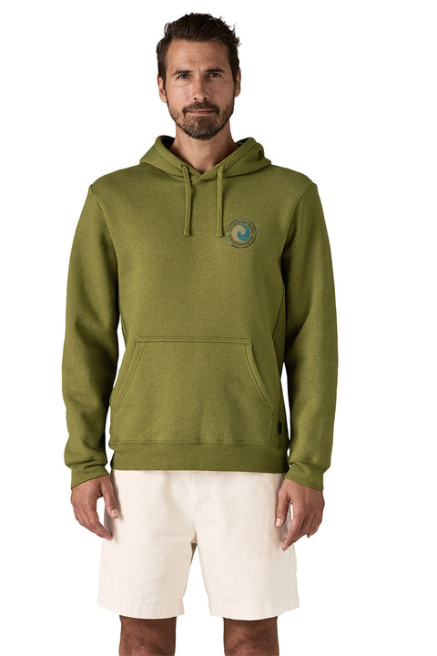 Patagonia Unity Fitz Uprisal Hoody - Graze Green- Front