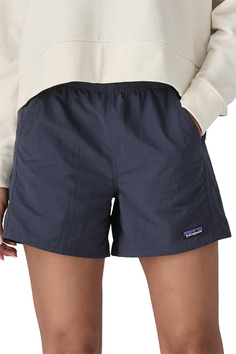 Patagonia Women's Baggies 5" Shorts - Smolder Blue- Front