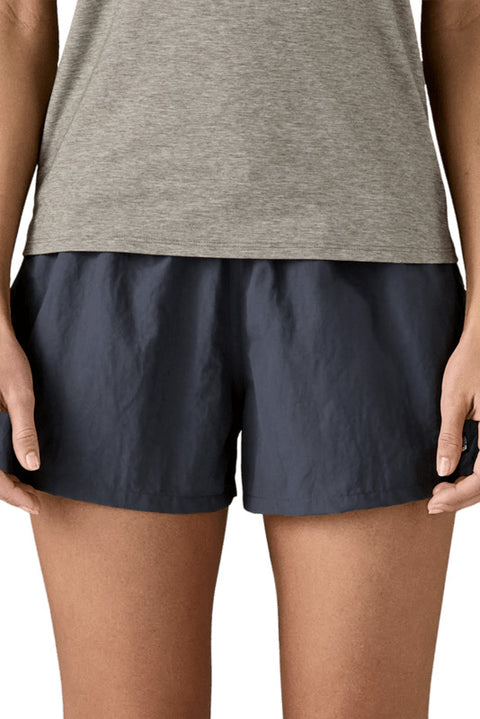 Patagonia Women's Barely Baggies 2.5" Shorts - Smolder Blue - On Model Front