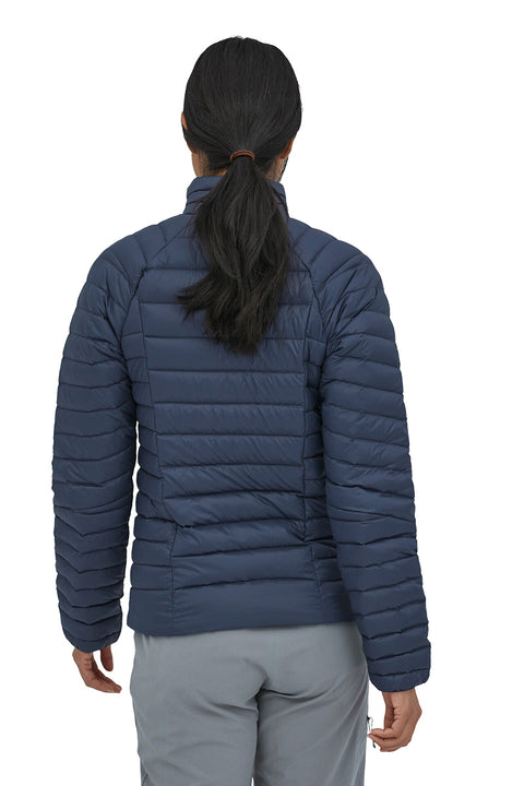 Patagonia Women's Down Sweater Jacket - New Navy - Back
