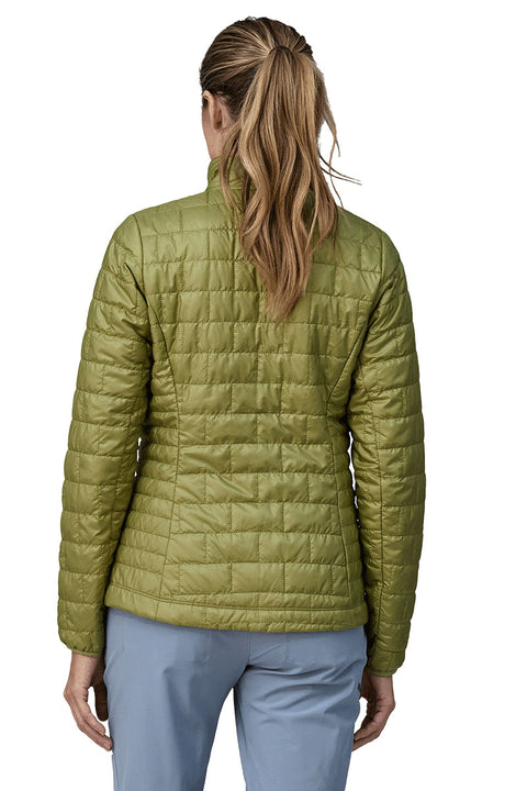 Patagonia Women's Nano Puff Jacket - Buckhorn Green - Back