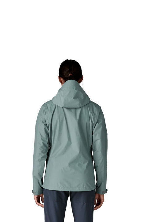 Patagonia Women's Torrentshell 3L Rain Jacket - Blue Sage - Back