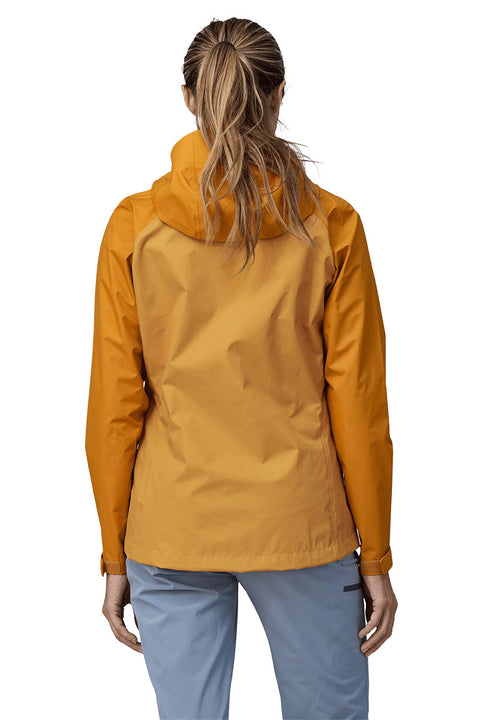 Patagonia Women's Torrentshell  3L Jacket - Pufferfish Gold - Back