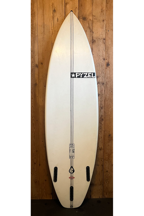 Used Pyzel 6'0" The Radius Shortboard Surfboard - Bottom