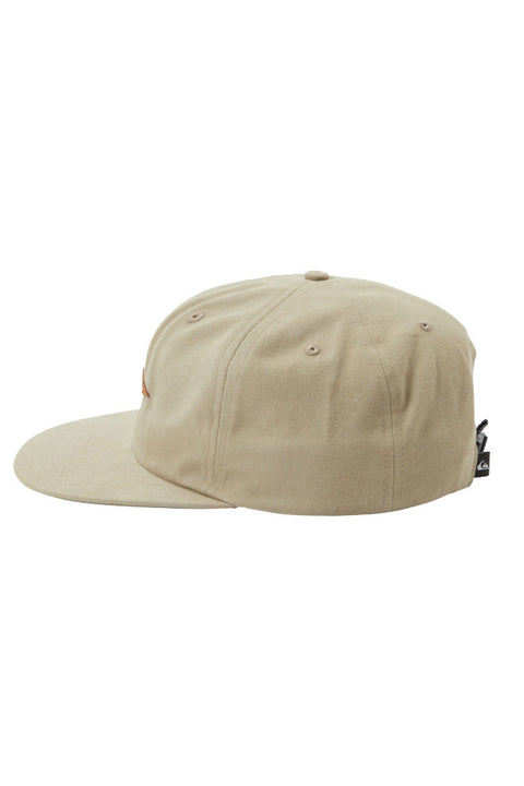 Quiksilver Lost Coast Baseball Hat - Olive Gray - Side
