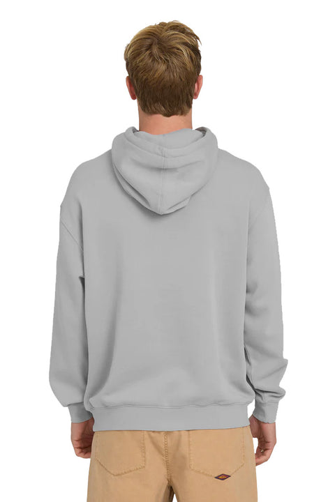 Quiksilver Saltwater Hoodie - Quarry- Back